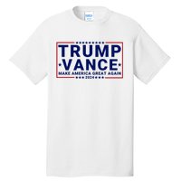 Trump Vance 2024 Republican Vp Presidential Election Tall T-Shirt