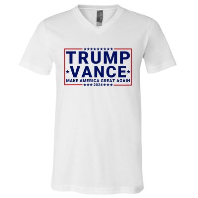 Trump Vance 2024 Republican Vp Presidential Election V-Neck T-Shirt