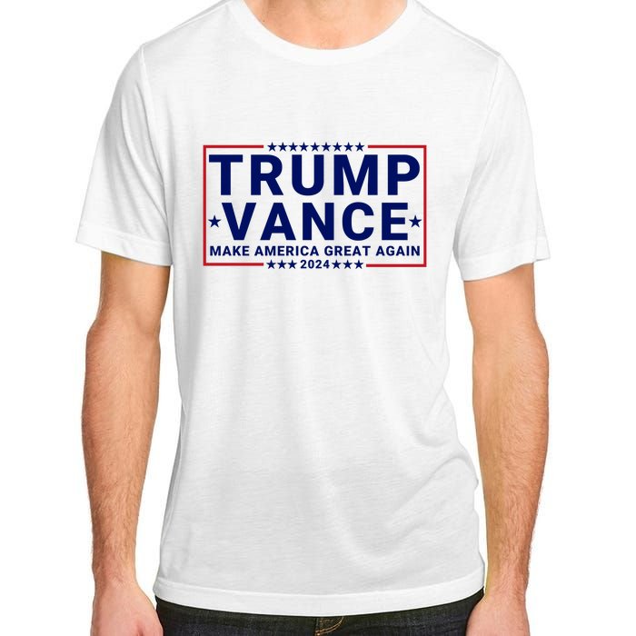 Trump Vance 2024 Republican Vp Presidential Election Adult ChromaSoft Performance T-Shirt