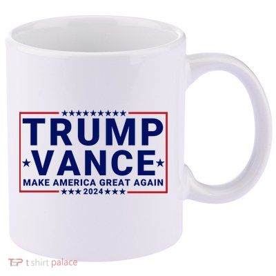 Trump Vance 2024 Republican Vp Presidential Election 11oz C Handle Ceramic Mug