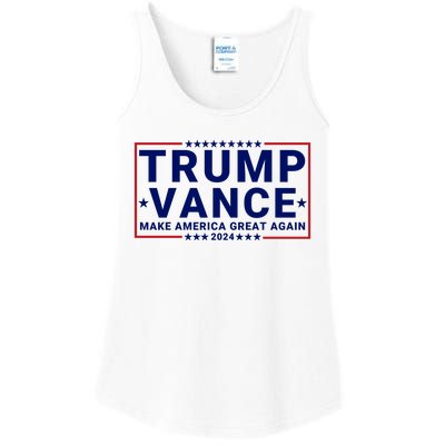 Trump Vance 2024 Republican Vp Presidential Election Ladies Essential Tank