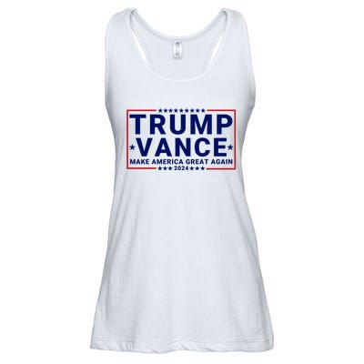 Trump Vance 2024 Republican Vp Presidential Election Ladies Essential Flowy Tank