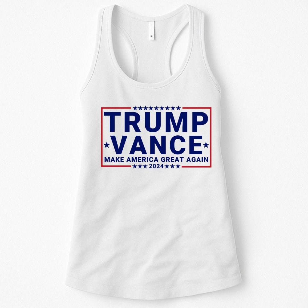Trump Vance 2024 Republican Vp Presidential Election Womens Tank Top