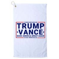 Trump Vance 2024 Republican Vp Presidential Election Platinum Collection Golf Towel