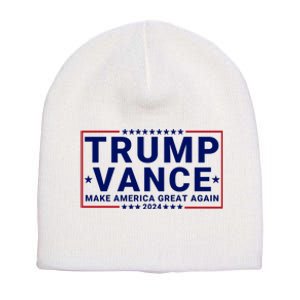 Trump Vance 2024 Republican Vp Presidential Election Short Acrylic Beanie