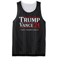 Trump Vance 24 Take America Back Vintage Trump 2024 Mesh Reversible Basketball Jersey Tank