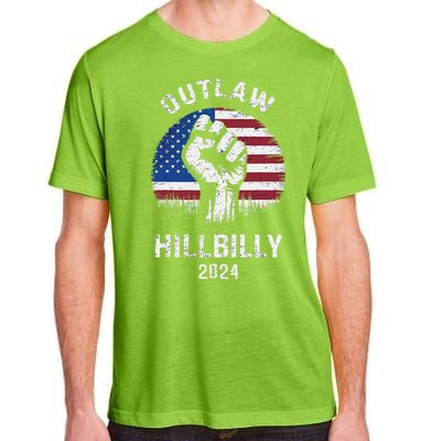 Trump Vance 2024 Outlaw Hillbilly Freedom 2024 Adult ChromaSoft Performance T-Shirt