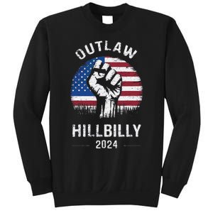 Trump Vance 2024 Outlaw Hillbilly Freedom 2024 Sweatshirt