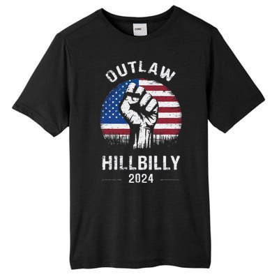 Trump Vance 2024 Outlaw Hillbilly Freedom 2024 Tall Fusion ChromaSoft Performance T-Shirt