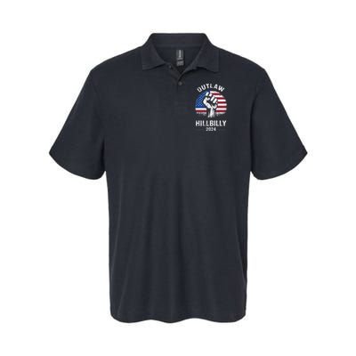 Trump Vance 2024 Outlaw Hillbilly Freedom 2024 Softstyle Adult Sport Polo