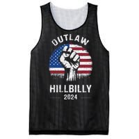 Trump Vance 2024 Outlaw Hillbilly Freedom 2024 Mesh Reversible Basketball Jersey Tank