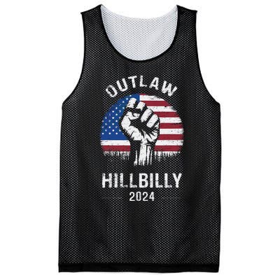 Trump Vance 2024 Outlaw Hillbilly Freedom 2024 Mesh Reversible Basketball Jersey Tank