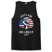 Trump Vance 2024 Outlaw Hillbilly Freedom 2024 PosiCharge Competitor Tank