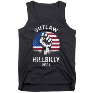 Trump Vance 2024 Outlaw Hillbilly Freedom 2024 Tank Top