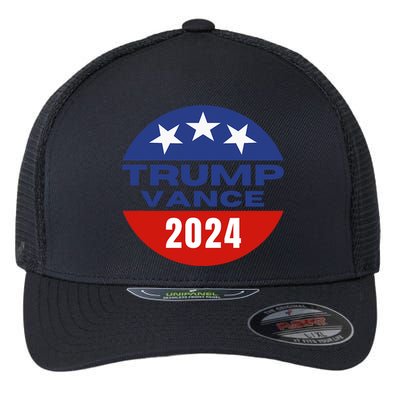 Trump Vance 2024 Republican Flexfit Unipanel Trucker Cap