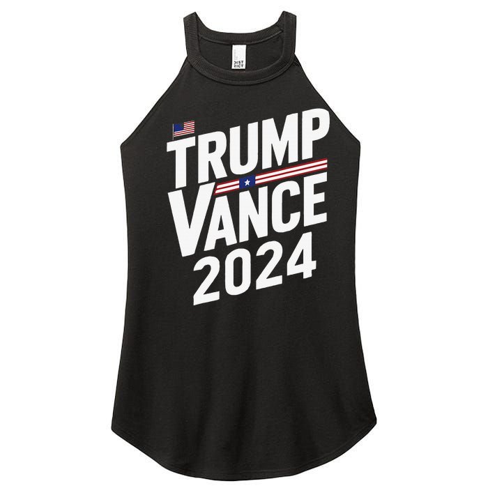 Trump Vance 2024 Election Donald Trump Jd Vance 2024 Women's Perfect Tri Rocker Tank