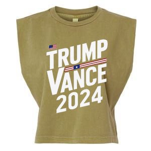 Trump Vance 2024 Election Donald Trump Jd Vance 2024 Garment-Dyed Women's Muscle Tee