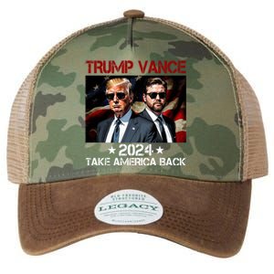 Trump Vance 2024 Take America Back Usa Election Legacy Tie Dye Trucker Hat