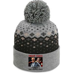 Trump Vance 2024 Take America Back Usa Election The Baniff Cuffed Pom Beanie