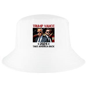 Trump Vance 2024 Take America Back Usa Election Cool Comfort Performance Bucket Hat