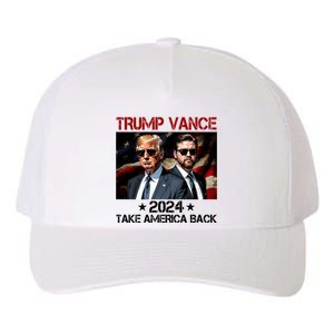 Trump Vance 2024 Take America Back Usa Election Yupoong Adult 5-Panel Trucker Hat