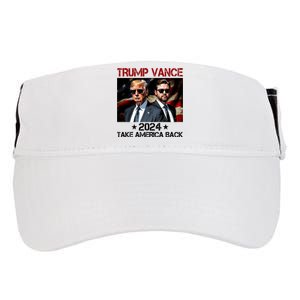 Trump Vance 2024 Take America Back Usa Election Adult Drive Performance Visor