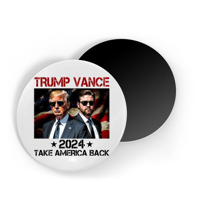 Trump Vance 2024 Take America Back Usa Election Magnet