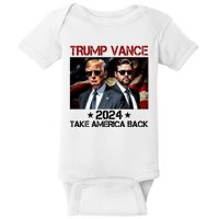 Trump Vance 2024 Take America Back Usa Election Baby Bodysuit