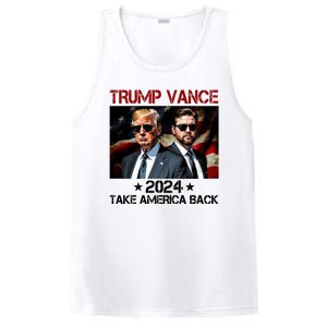 Trump Vance 2024 Take America Back Usa Election PosiCharge Competitor Tank