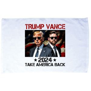 Trump Vance 2024 Take America Back Usa Election Microfiber Hand Towel