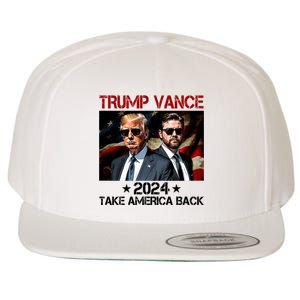 Trump Vance 2024 Take America Back Usa Election Wool Snapback Cap