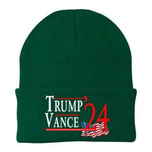 Trump Vance 2024 President Trump Supporter Re Election Knit Cap Winter Beanie