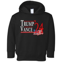 Trump Vance 2024 President Trump Supporter Re Election Toddler Hoodie