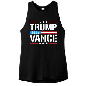 Trump Vance 2024 Ladies PosiCharge Tri-Blend Wicking Tank