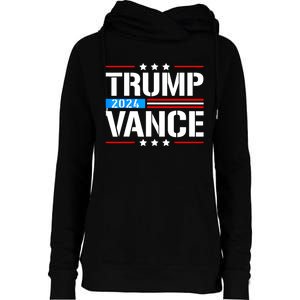 Trump Vance 2024 Womens Funnel Neck Pullover Hood