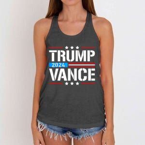 Trump Vance 2024 Women's Knotted Racerback Tank