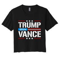 Trump Vance 2024 Women's Crop Top Tee