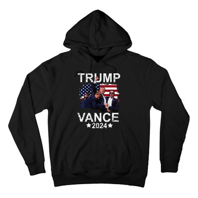 Trump Vance 2024 President Trump Supporter Re Election Hoodie