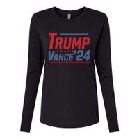 Trump Vance 2024 Donald Trump Funny Gifts Take America Back Womens Cotton Relaxed Long Sleeve T-Shirt