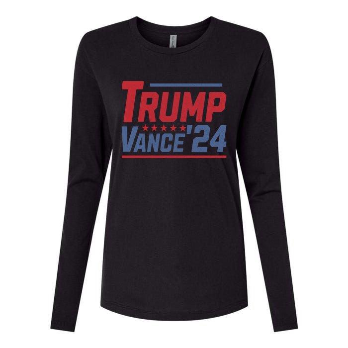 Trump Vance 2024 Donald Trump Funny Gifts Take America Back Womens Cotton Relaxed Long Sleeve T-Shirt