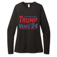 Trump Vance 2024 Donald Trump Funny Gifts Take America Back Womens CVC Long Sleeve Shirt