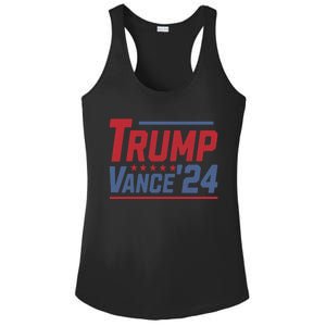 Trump Vance 2024 Donald Trump Funny Gifts Take America Back Ladies PosiCharge Competitor Racerback Tank