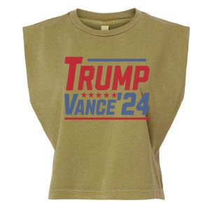 Trump Vance 2024 Donald Trump Funny Gifts Take America Back Garment-Dyed Women's Muscle Tee