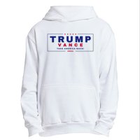 Trump Vance 2024 Donald Trump J.D. Vance Take America Back Urban Pullover Hoodie