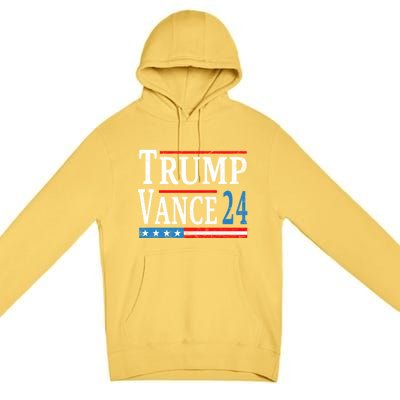 Trump Vance 2024 President Trump Supporter Reelection Premium Pullover Hoodie