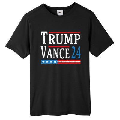 Trump Vance 2024 President Trump Supporter Reelection Tall Fusion ChromaSoft Performance T-Shirt