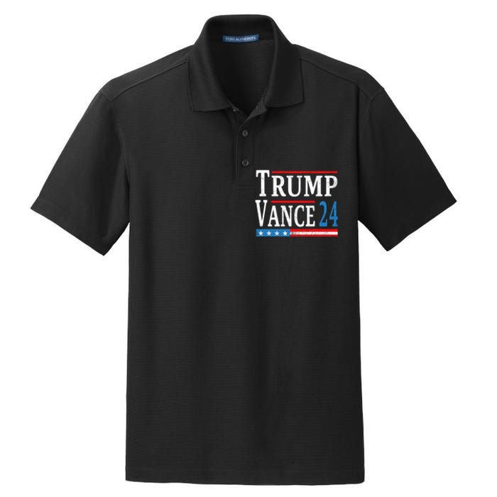 Trump Vance 2024 President Trump Supporter Reelection Dry Zone Grid Polo