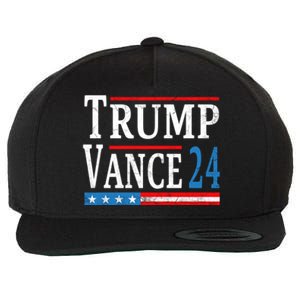 Trump Vance 2024 President Trump Supporter Reelection Wool Snapback Cap