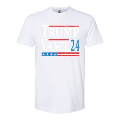 Trump Vance 2024 President Trump Supporter Reelection Softstyle® CVC T-Shirt