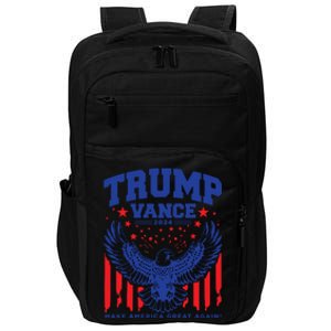  Trump Vance 24 Trump Jd Vance Eagle Trump Shot Impact Tech Backpack